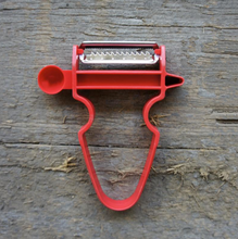Load image into Gallery viewer, Red Julienne Peeler